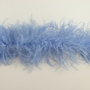 Ostrich Boa Two Ply 2yd --French Blue