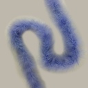 Marabou Feather Boa Heavy Weight 2yd --Sky