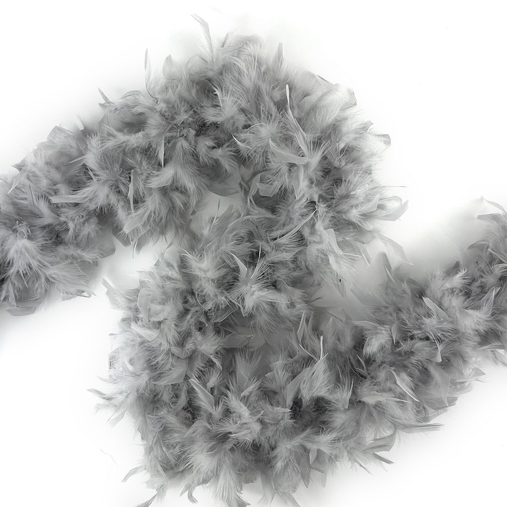 Chandelle Boa Medium Weight 2yd --Silver