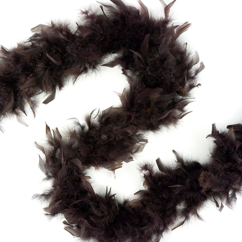 Chandelle Boa Light Weight 2yd --Brown