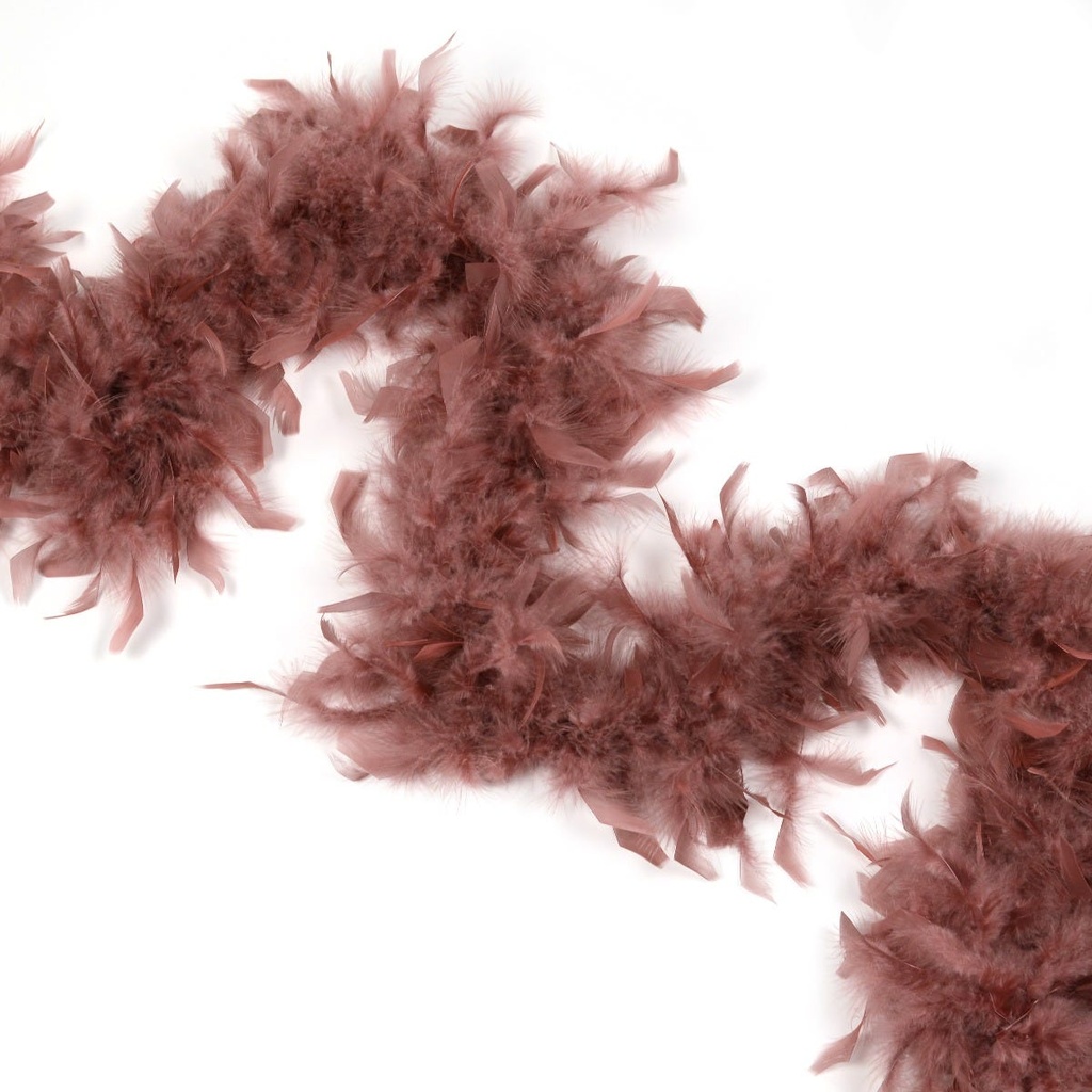 Chandelle Boa Light Weight 2yd --Dusty Rose
