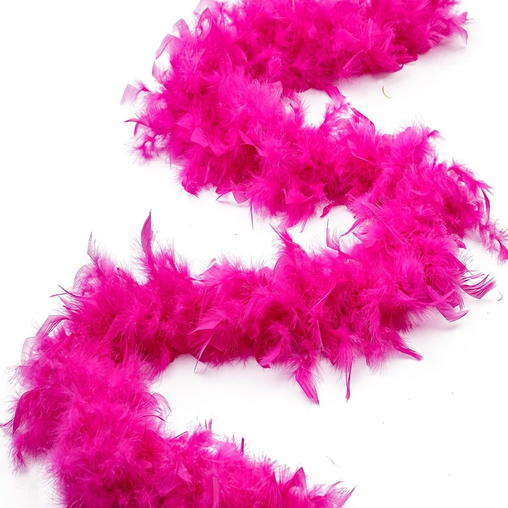 Chandelle Boa Medium Weight 2yd --Shocking Pink