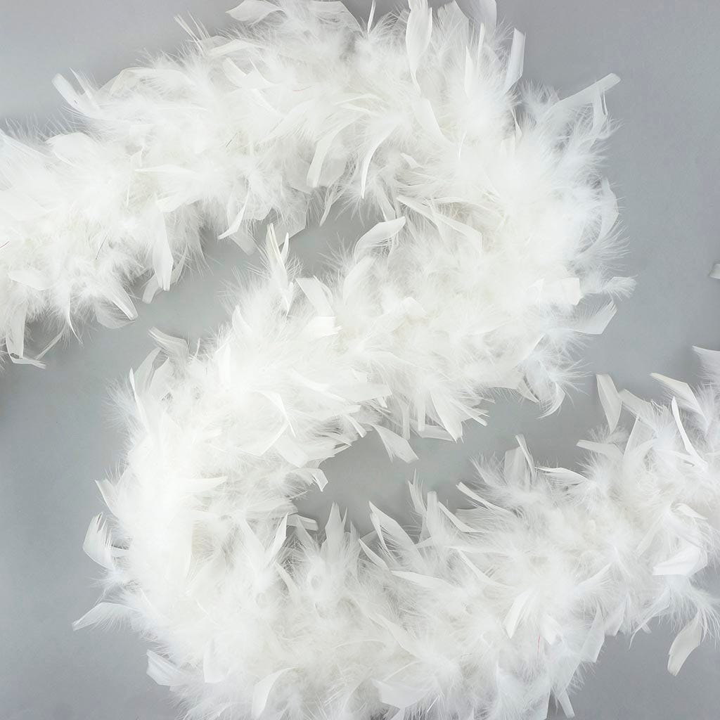 Chandelle Boa Medium Weight 2yd --White