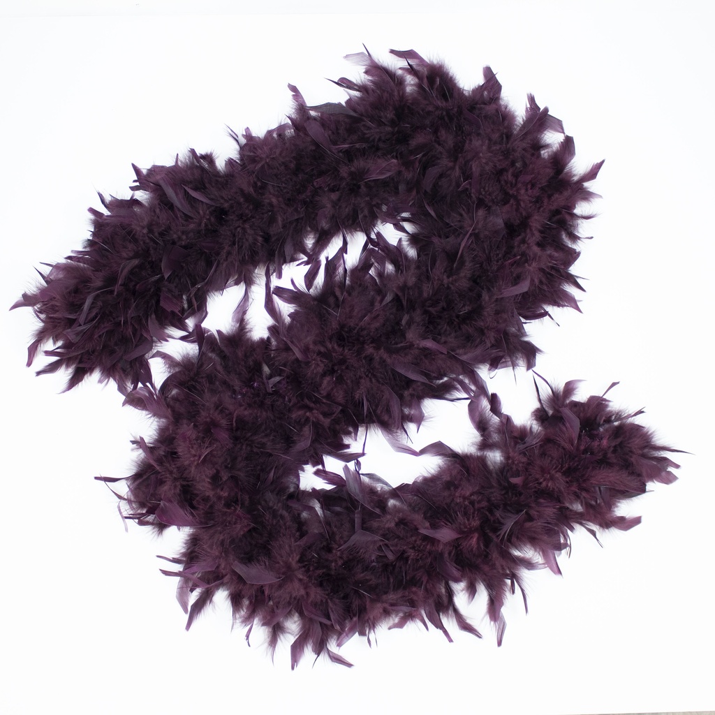 Chandelle Boa Medium Weight 2yd --Burgundy
