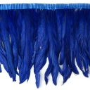 Rooster Coque Fringe With Bias 10-12 inch   1yd Bolt --Royal