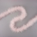 Marabou Boa Medium Weight   2yd --Light Pink