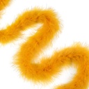 Marabou Boa Medium Weight   2yd --Marigold