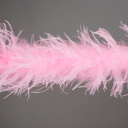 Ostrich Boa Two Ply 2yd --Candy Pink