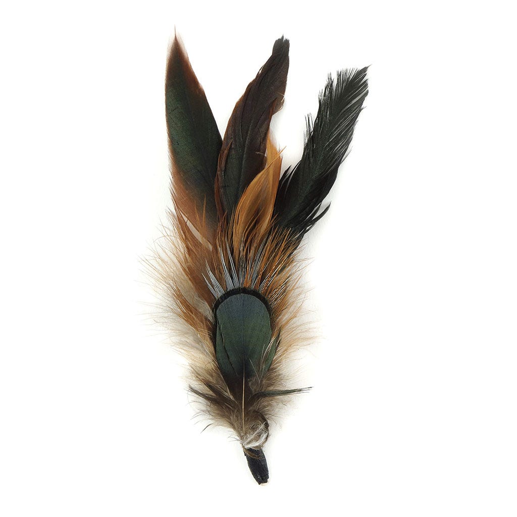 Hat Trim 5-6 inch   1PC PKG --Natural