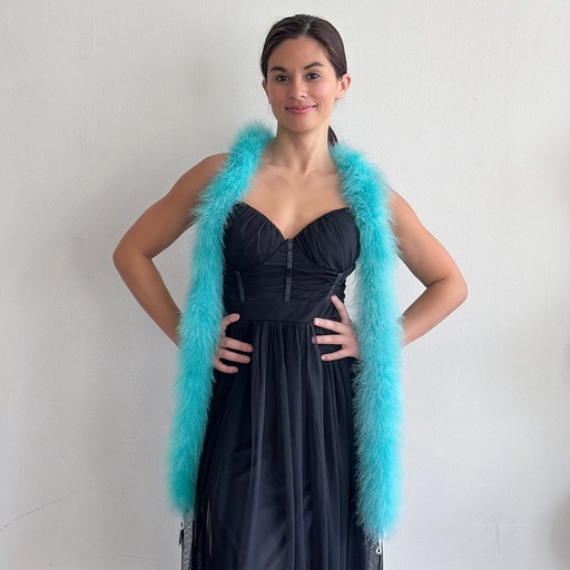 [5-5058--MT] Marabou Feather Boa Heavy Weight 2yd --Mint
