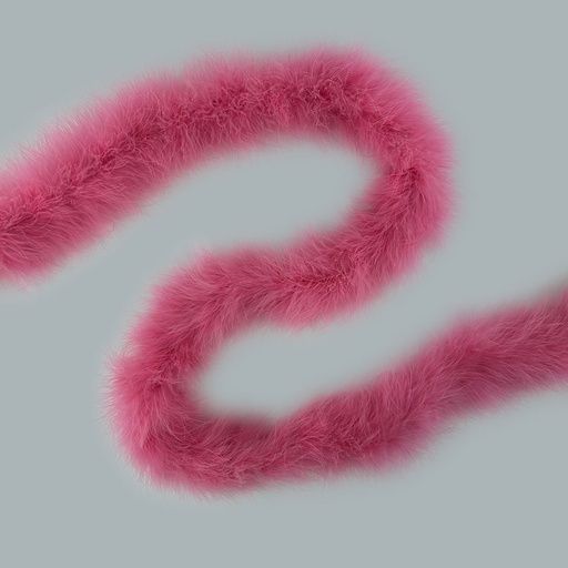 [5-5058--RBS] Marabou Feather Boa Heavy Weight 2yd --Raspberry Sorbet