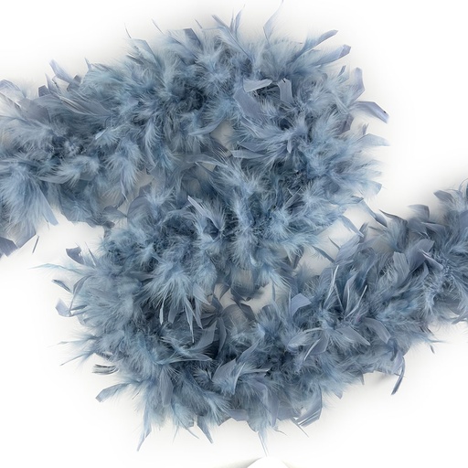 [5-SF60--DBL] Chandelle Boa Medium Weight 2yd --Dusty Blue