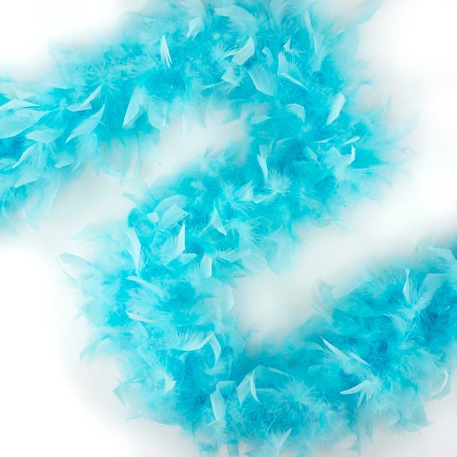 [5-SF60--LT] Chandelle Boa Medium Weight 2yd --Light Turquoise