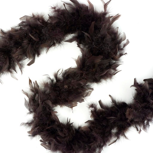 [5-SF40--BN] Chandelle Boa Light Weight 2yd --Brown
