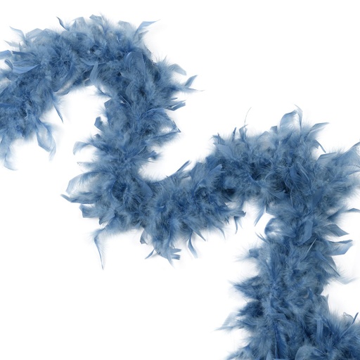 [5-SF40--DBL] Chandelle Boa Light Weight 2yd --Dusty Blue