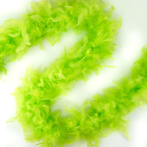 [5-SF40--LM] Chandelle Boa Light Weight 2yd --Lime