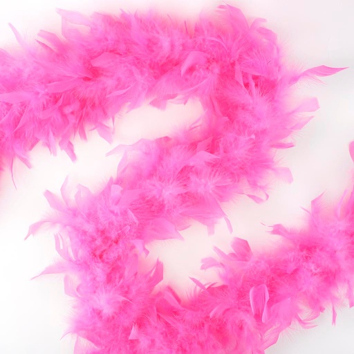 [5-SF40--PO] Chandelle Boa Light Weight 2yd --Pink Orient