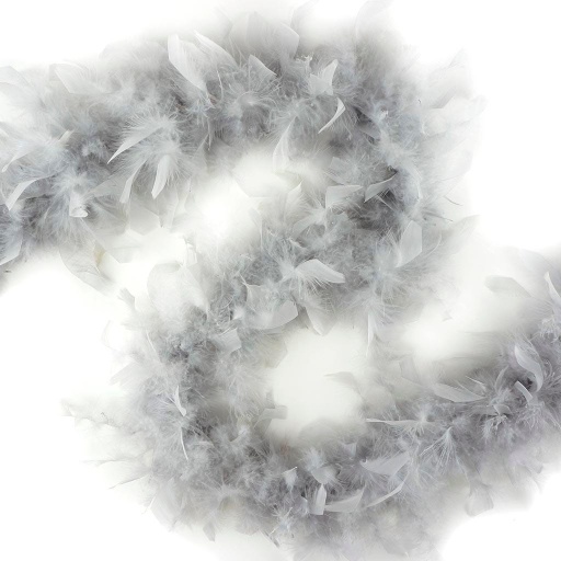 [5-SF40--SLV] Chandelle Boa Light Weight 2yd --Silver
