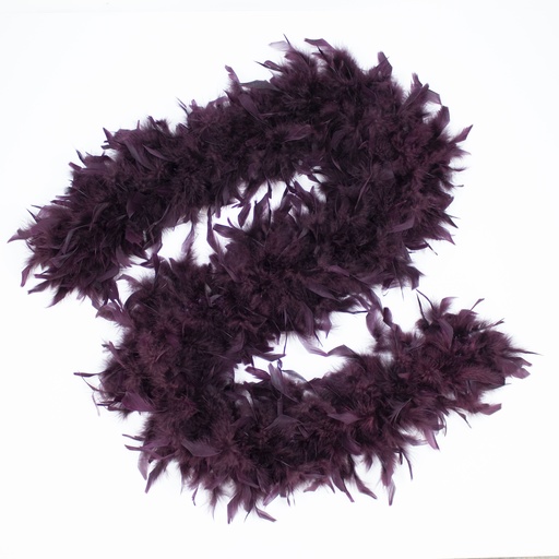 [5-SF60--BU] Chandelle Boa Medium Weight 2yd --Burgundy