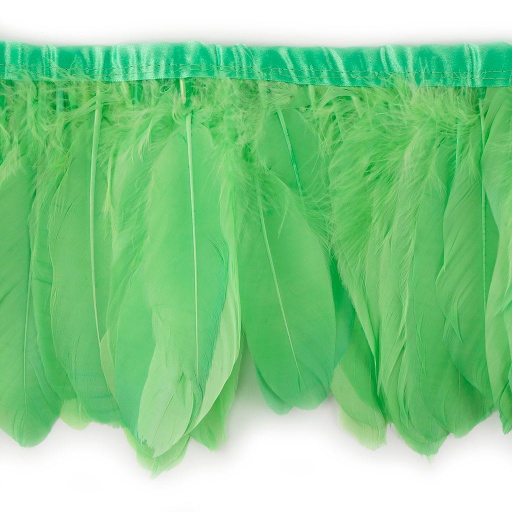 [FPP6--APL] Goose Pallets Parried Fringe With Bias 6 inch   1yd Bolt --Apple