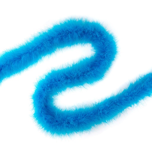 [5-5058--DKT] Marabou Feather Boa Heavy Weight 2yd --Dark Turquoise