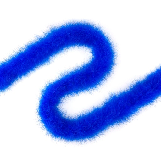 [5-5058--RL] Marabou Feather Boa Heavy Weight 2yd --Royal