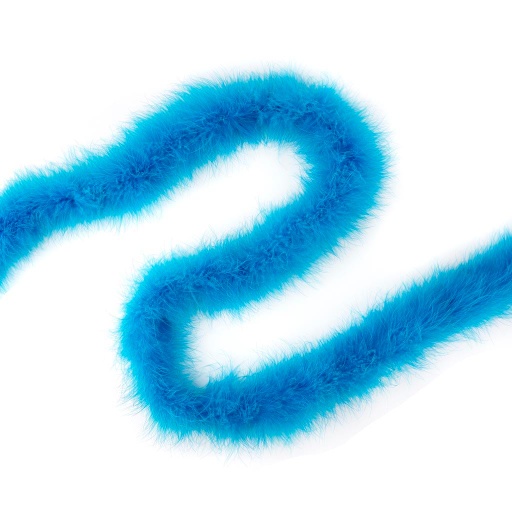 [5-H18--DKT] Marabou Boa Medium Weight   2yd --Dark Turquoise
