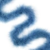 [5-H18--DBL] Marabou Boa Medium Weight   2yd --Dusty Blue