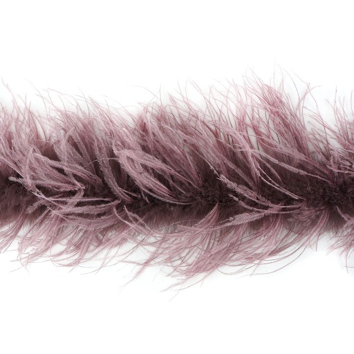 [5-TWOPLY--AMT] Ostrich Boa Two Ply 2yd --Amethyst