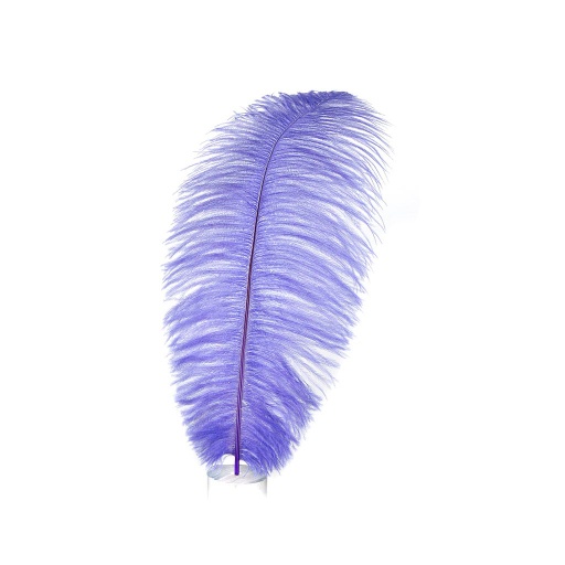 [B806--LV] Ostrich Plumes Selected 17 inch & UP   1PC PKG --Lavender